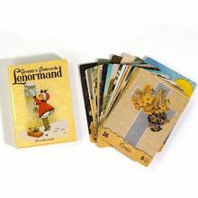 Granny's Postcards Lenormand Oracle Tarot Cards Fortune Telling Game Card Divination Fate Party Family Board Game - White - View 3