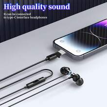 Travel Portable Audio Converter USB C Female To Lightning Male, Smartphone/PC/Connector Accessory, Plug And Play Mini Wireless Microphone Receiver, Audio Adapter, Earphone Converter Connector, Phone Data Transfer Charging Converter - Black - View 3