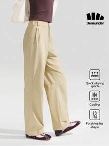 Beneunder Women's Quick-Dry Sun-Protection Cargo Pants DS012 - Apricot - View 1
