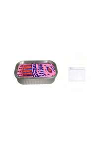 Vintage Fun Sardine Pill Box, Portable Small Pill Box, Cute Fish-Shaped Design, Square Pill Box, Office Worker Pill & Vitamin Storage Box, Handmade Mini Pill Box, Travel Medicine Storage Box, Daily Vitamin Pill Box, For Daily Medication And Vitamins, Essential For Nurses, Emergency Needs, Travel, Hiking Emergency Rescue, Back To School Carry, Unique Gift Choice - Multicolor - View 12