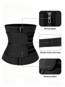 Women's Sports Waist Belt, Waist Training Belt, Abdominal Sauna Belt, Abdominal Training Waist Belt, Women's Abdominal Control Belt, Yoga Running Belt, Friend Gift, Outdoor Sports, Fitness, Yoga, Waist Belt, Auxiliary Training, Women's Waist Belt, High Compression Abdominal Belt, Abdominal Shaping Belt, Daily Wear Sports Waist Belt, Body Shaping, Sweat-Inducing Waist Belt, Closed Design, Abdominal Compression, Sports Style Women's Shaping Waist Belt, High Pressure Abdominal Belt, Abdominal Shaping Garment - Multicolor - View 4