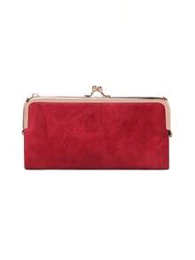 FOREVER MIYIN Women RFID Long Wallet, Ladies Vintage Clutch Coin Purse With Zipper And Kiss Lock, Multi Card Slots ID Window, Large Capacity Phone Wallet - Multicolor - View 17