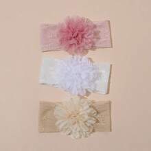 Multi-Pack Soft Elastic Baby Headbands, Breathable, Suitable For All Seasons, Great Gift, Perfect For Photos - Multicolor - View 10
