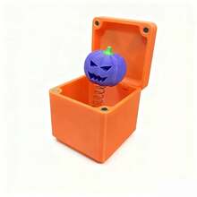 1pc Halloween Surprise Gift Box, Pumpkin Shaped Gift Box, Prank Gift Box, Funny Gift Box, Exclusive Gift Box, Adult Prank Pop-Up Gift Box, Funny Prank Gift Box, Office Desk Decor, Christmas - Multicolor - View 10