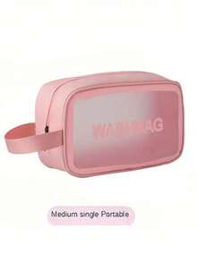 Cosmetic Storage Bag, Travel Toiletry Organizer Bag, Makeup Bag, Portable Storage Box, Suitable For Women's Bathroom Accessories Set - Makeup Bag - View 5