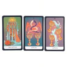 Kartu Tarot Penting untuk Ramalan, Pesta & Permainan Kumpul-kumpul - Putih - View 4