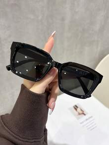1/2/3 Pairs Women's Vintage Square Sunglasses, Perfect Blend Of Classic And Modern, Suitable For Vacation, Party, Daily Life, Driving, Travel, Fits All Face Shapes - Multicolor - View 17