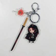 KIMETSU NO YAIBA Character Sword Keychains. Three Designs Featuring Rich And Creative Elements Of Characters, Weapons, And Personal Traits. Exquisitely Crafted, Available In Multiple Styles. Perfect For Attaching To Bags Or Gifting To Friends - Multicolor - View 10