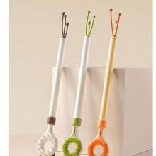 1pc/2pcs/3pcs 2-In-1 Retractable Cat Brush, Double-Sided Massage Cat Toy, Perfect For Grooming Kittens And Relieving Itchiness. Suitable For Cats And Dogs, Also Can Be Used For Human Scratching, Great Choice For Pets, Ideal As Pet Gift And Holiday Gift. - View 11