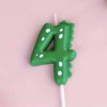 HIBIRTH Lilin Angka Dinosaurus Kreatif untuk Dekorasi Kue, Lilin 0-9 Warna-warni Lucu untuk Dekorasi Kue Dalam Ruangan, Lilin untuk Pesta Ulang Tahun, Perayaan, Pembuatan Kue, Lilin Colok - View 7