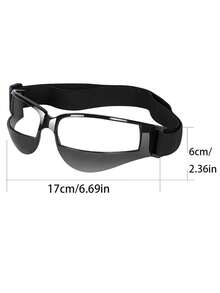 Basketball Dribbling Training Glasses Eyewear Prevents Head Bowing Adjustable Lightweight Basketball Passing Glasses For Men Women No-Look Basketball Training Aid With Ergonomic Strap For Improved Accuracy Posture Sports Training Equipment Accessory - Multicolor - View 10