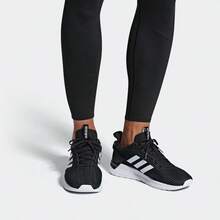 Adidas QUESTAR RIDE Challenge Mileage Breathable Mesh Running Shoes, Comfortable Training Running Shoes With Cloudfoam Lightweight Stride And Mesh Upper, Cloudfoam Midsole - Navy Blue - View 9