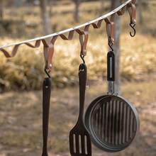 5m Outdoor Camping Leather Hanging Rope, 25 Holes PU Leather Tent Canopy Storage Hanging Strap, Portable Campsite Equipment Hanging Rope, Multi-Functional Home Storage Tie Strap Camping Accessory - View 4