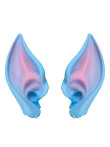 1Pair D EXCEED Makeup Costume Accessories Elf Ears Fairy Ears For Unisex Halloween Cosplay Party Dance Stage Performance Music Festival - Multicolor - View 14