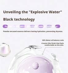 TOM MARK Water-Based Cooling Setting Powder, Oil-Control & Waterproof - Oxygen Purple - View 9