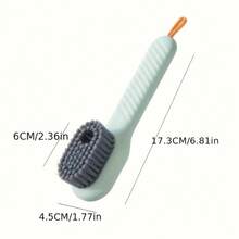 1-3pcs/Pack, Multi-Functional Liquid, Standard Size, Press-Type Shoe Brush, Suitable For Daily Household Shoe Cleaning - Multi-color - View 4