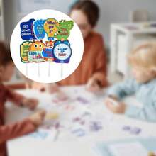 8pcs Teacher Classroom Rules Sign Set - Handheld Boards, Essential For Teaching And Educational Activities - Teacher's Handheld Whiteboard - View 3