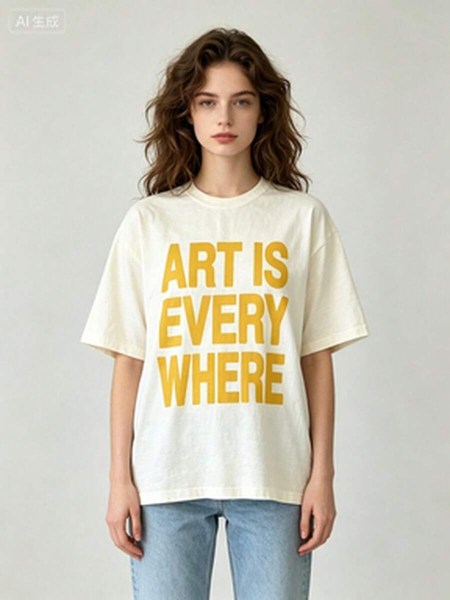 Women T-Shirts - 白色6 - 查看 1