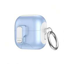 1Pc Protective Case Compatible With Huawei FreeClip2 Wireless Bluetooth Earphones, Anti-Drop Flip Cover With Lock Buckle & Bracket - Multicolor - View 9