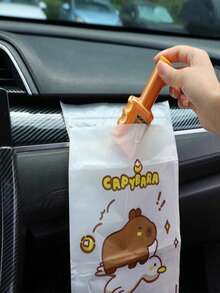 10/30/60pcs Universal Car Disposable Trash Bags, Portable Adhesive Leak-Proof Cleaning Bags, Multi-Functional Cleaning Trash Bags, Suitable For Car, Kitchen, Bedroom, Study, Travel, Camping And Office Space. Car Accessories, Camping, Car Trash Can, Women's Car Accessories, School Essentials, College Dorm Essentials - Multiple Styles - View 5