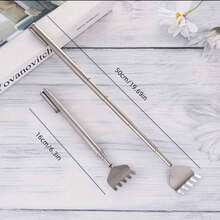 Retractable Back Massager - Stainless Steel Portable Itch Relief Tool, Multi-Function Massager, Suitable For Travel, Home, Bathroom Accessory, Christmas Gift - Upgrade - View 7