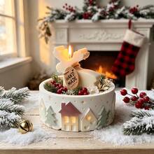 SILIKE LUFEI 2pcs Christmas Tree & Deer Relief Storage Box & Ornament Silicone Mold Set, Suitable For Resin, Plaster, Candle, Aromatherapy Products, Home Decor Display - Silicone Mold - View 7
