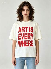 Women T-Shirts - 白色5 - 查看 1