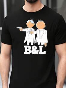 Men T-Shirts - Black - View 1