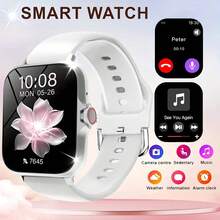 Smartwatch, Wireless Calling/Dialing, Multiple Sports Modes, Call Reminder And Rejection, SMS Notification, Customizable Wallpaper, Compatible With IPhone/Android - Multicolor - View 13