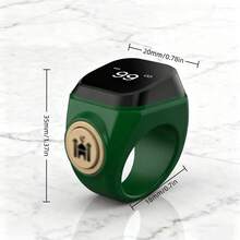 D01 Digital Prayer Beads Finger Counter Smart Ring, Bluetooth APP Time Reminder Electronic Counting Button Smart Ring - View 10