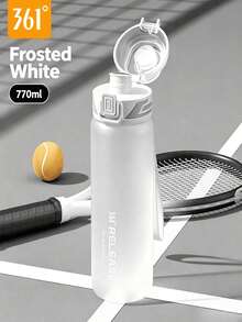 361degree 1pc 361° 770ml Gradient Color Large Capacity Sports Water Bottle With Straw, Multi-Functional Shaker Cup, Cold And Hot Dual Use, Unisex Portable Easy-Grip Water Container With Lanyard, Suitable For Outdoor Running, Gym Fitness, Cycling - Multicolor - View 15