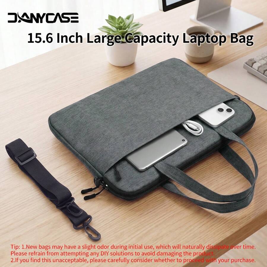 DANYCASE 筆電攜帶包 Pro 電腦包 適用 HP 15 15.6 吋 便攜式單肩斜背郵差包