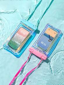 PVC Waterproof Waist Bag, Summer Waterproof Phone Pouch, Back To School Essential, Suitable For Swimming And Water Park - Multicolor - View 25