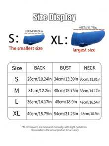 【客製化】寵物專屬訂製貓狗背心 T-shirt,舒適可愛熱轉印彩色狗爪設計,適合狗狗的完美禮物,柔軟舒適保暖 - 彩色 - 查看 5
