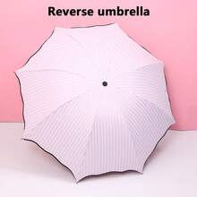 10-Rib Double Layer Large Folding Umbrella, UV Protection, Waterproof, Windproof, Compact Umbrella Suitable For Men And Women - Cloth Umbrella Series - View 27