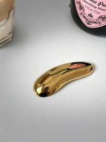 1件女款極簡金屬亮面胸針，時尚高端飾品，適用於裝飾洋裝與大衣 - 彩色 - 查看 10