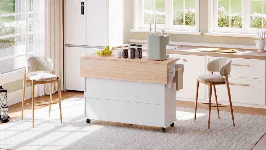 Mobile Storage Islands - Multicolor - View 1