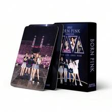 55pcs Pink Ink BP Small Cards World Tour BORNPINK Concert Collection Cards K POP Merchandise LOMO Cards Photocard, Photo Cards, Arirang, Bts21 Accessories, Bangtan, Photo Card, Photocard - Multicolor - View 7