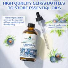 EVOKE OCCU Juniper Berry Essential Oil, 10mL/30mL/118mL Pure Woody Aroma For Skin Care & Foot Relief, Relaxation, Household Aromatherapy - Juniper Berry - View 5