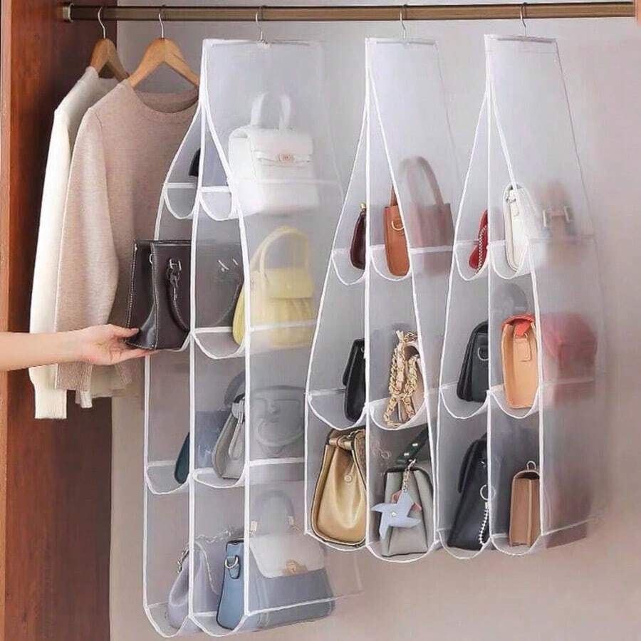 Bolsa Organizadora Suspensa Multiuso Para Quarto e Guarda-Roupa