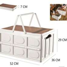Storage Box Picnic Trunk Storage Box Plastic Storage Box Car Storage Organizer Stylish Thick Camping - View 9
