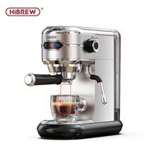 HiBREW آلة إسبريسو شبه أوتوماتيكية H11 بضغط 19 بار، استخلاص ذهبي، ترطيب مسبق لمدة 10 ثوانٍ، خزان مياه قابل للإزالة بسعة كبيرة 1.1 لتر، تسخين مسبق سريع لمدة 20 ثانية، إيقاف تلقائي، حامل فلتر مريح 51 ملم، آلة قهوة منزلية - قابس اتحاد أوروبي نوع F (220 إلى 240 فولت) - مشاهدة 13