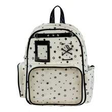 Star Print Ita Backpack For Teen Girls, Lace Up Clear Window Rucksack, Multi Color Back To School Anime Cosplay Daily Travel Student Bag - Multicolor - View 16