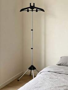 Foldable Steamer Stand, Height Adjustable, Tripod Base, Portable Garment Rack, Suitable For Handheld Steam Irons, Foldable Ironing Rack, Home, Bedroom, Travel Essential And Luggage Accessory - Multicolor - View 9