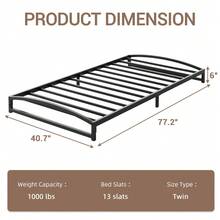 Kselythan Bed Frames - Black - View 3