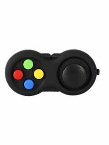 1pc Joystick Stress Relief Toy, Fingertip Controller With Multi-Function Buttons, Stress, Irritability And Anxiety Relief Toy, High Playability Multi-Function, Suitable For Daily Office Stress Relief, Perfect Birthday And Christmas Gift - Multicolor - View 2