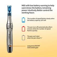 Dr.Pen M8S Microneedling Roller Professional Microneedling Pen Set, Skincare, Essence Infusion, Skincare Tool, Home Use - Silver - View 4