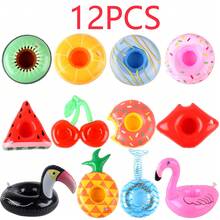 Inflatable Beverage Cup Holder, Floating Cup Holder For Pool, Beach And Summer Party - 12pcs-2 - View 6