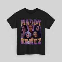 Felpa Maddy Perez Bootleg, divertente felpa girocollo di Alexa Demie in stile Maddy Perez, maglietta - nero - Visualizzare 1