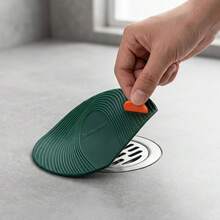 Protetor De Ralo Silicone Antiderrapante Banheiro Cozinha - Verde - Visão 3